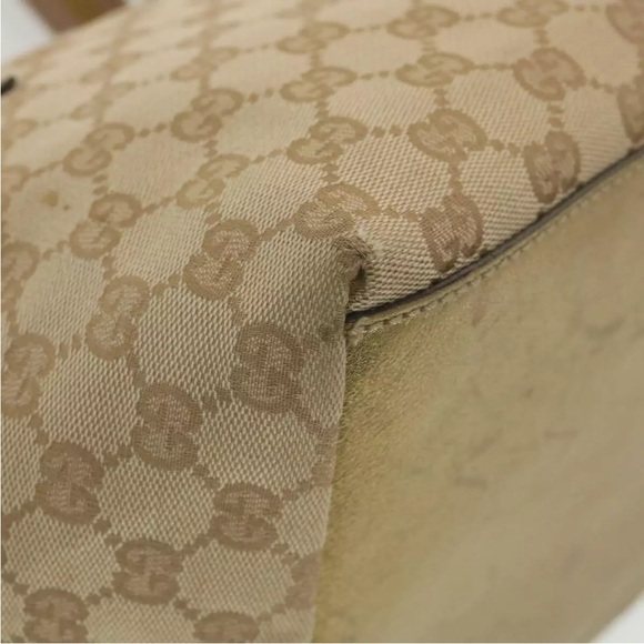 Gucci canvas tote/handbag and matching long wallet! - Picture 12 of 16